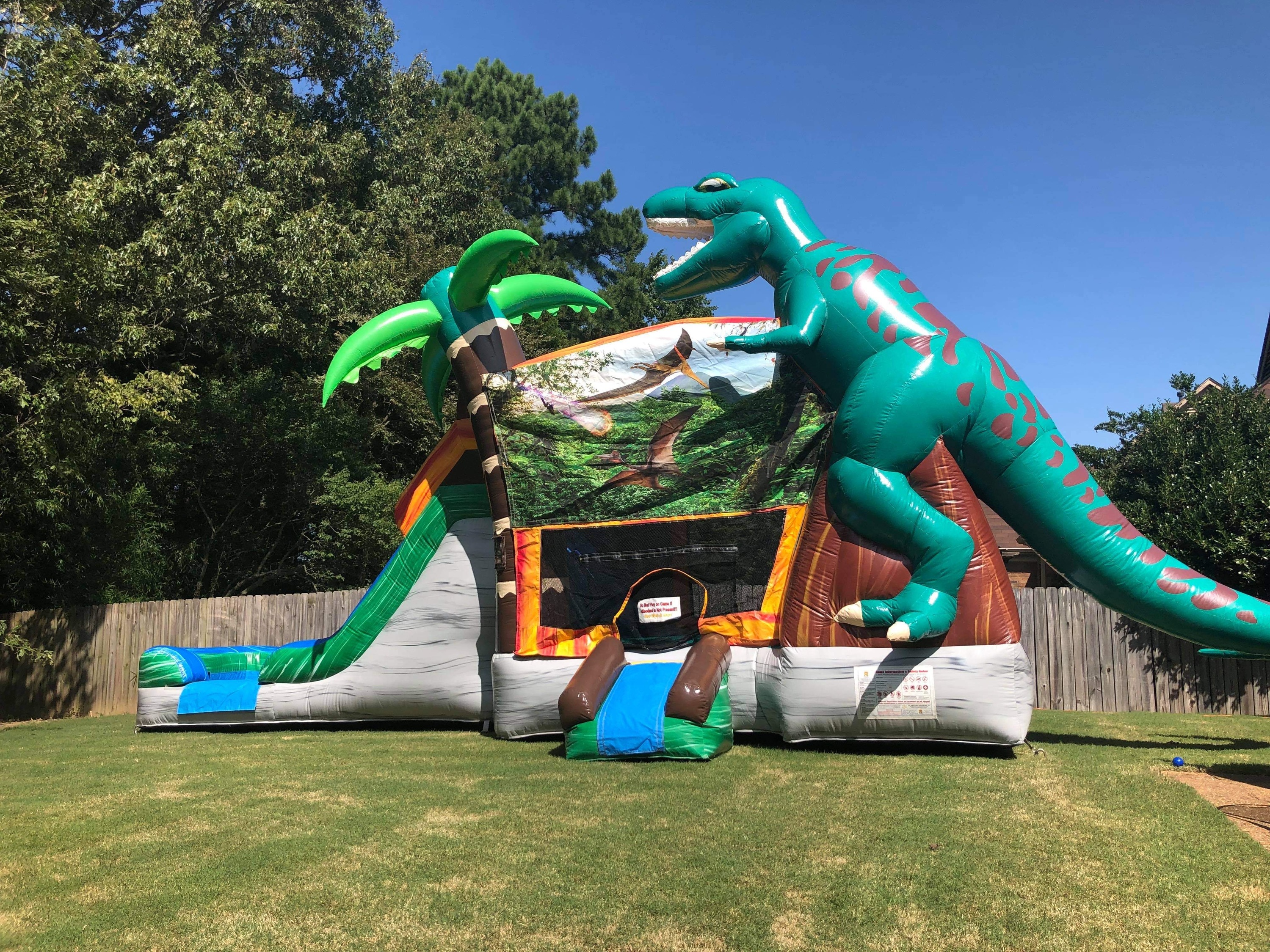 Dinosaur Bounce House Rental Rowlett TX 